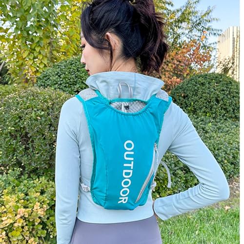 Chaleco para correr con mochilas de agua de 5 litros para senderismo y acampada 2