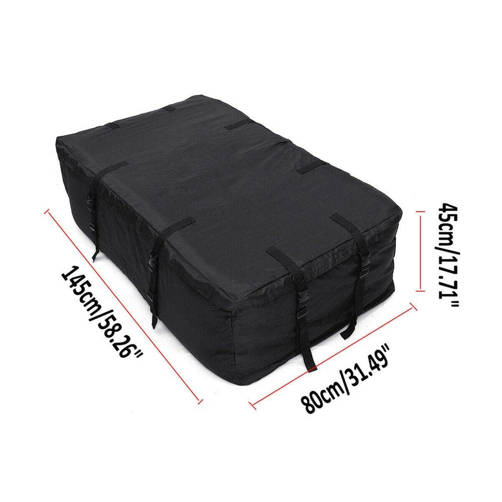 Box Auto 145x80x45cm grande sacco impermeabile cargo roof sacchetto del bagaglio tetto SUV. Van for auto