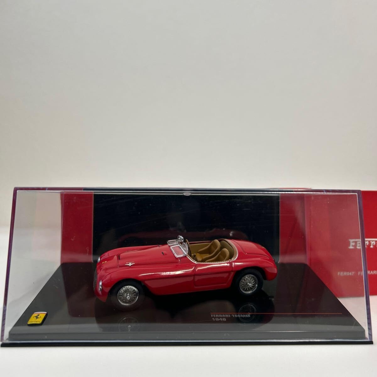 Amazon | ixo 1/43 Ferrari 166MM 1948 イクソ フェラーリ レッド