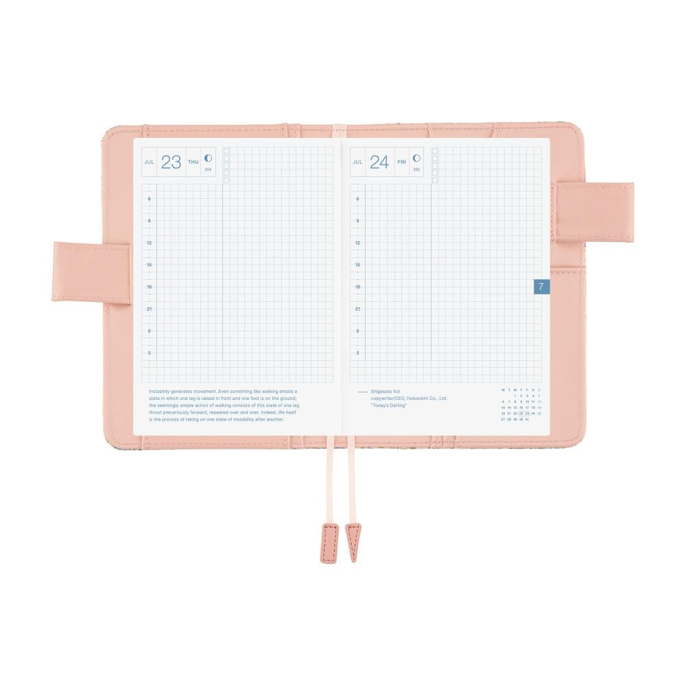 Hobonichi Techo A6 Planner Cover - Liberty Fabrics: Sasha Kiora (misura originale, cover Only)