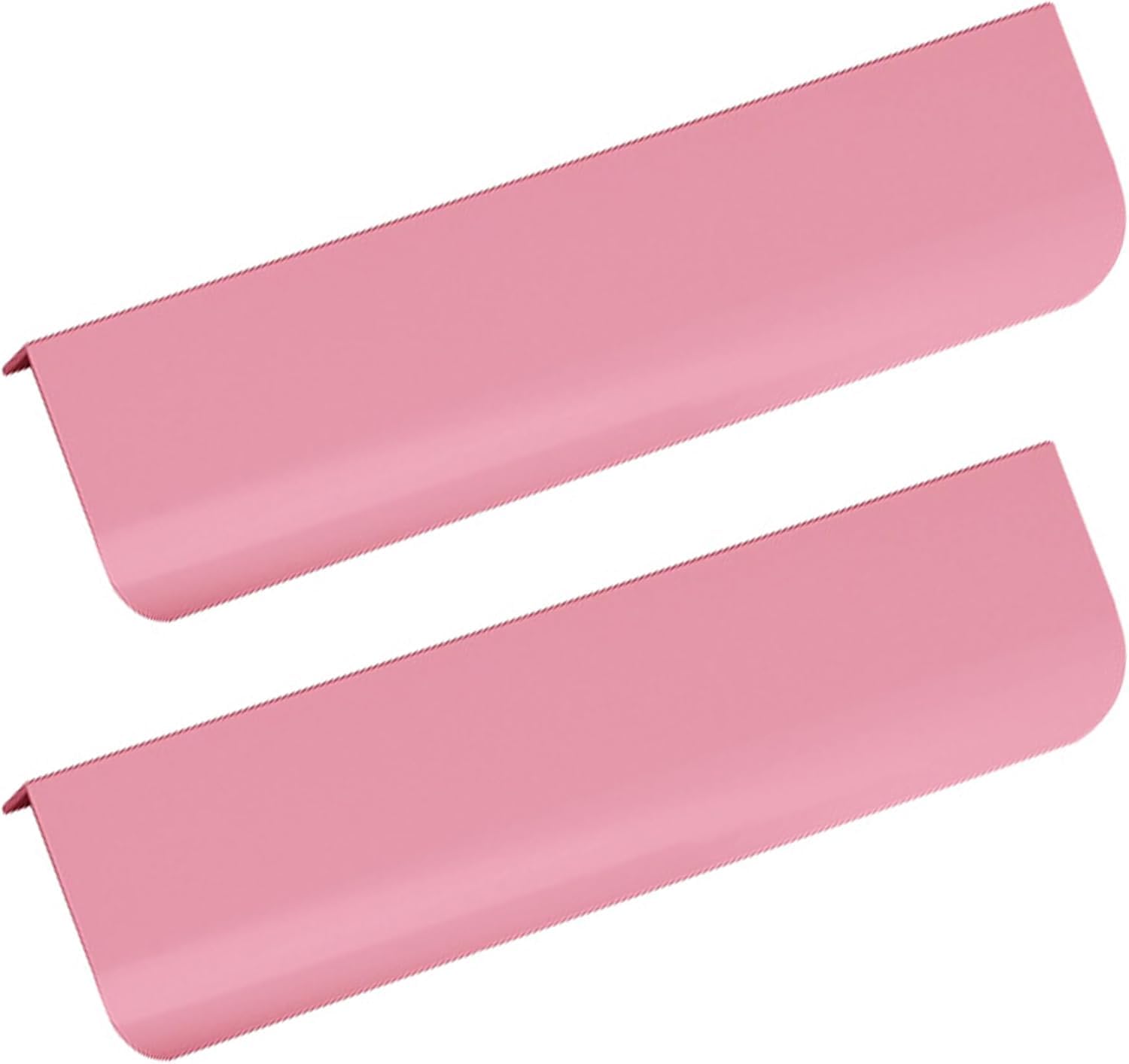 Poignées de tiroir cachées roses 800mm en aluminium pour meuble cuisine