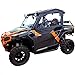 SEIZMIK UTV Framed Upper Door Kit Compatible with Polaris General 1000 2016-2021 UTV Models | Polaris Half Door Kit | Cab Enclosure | Side by Side Accessories