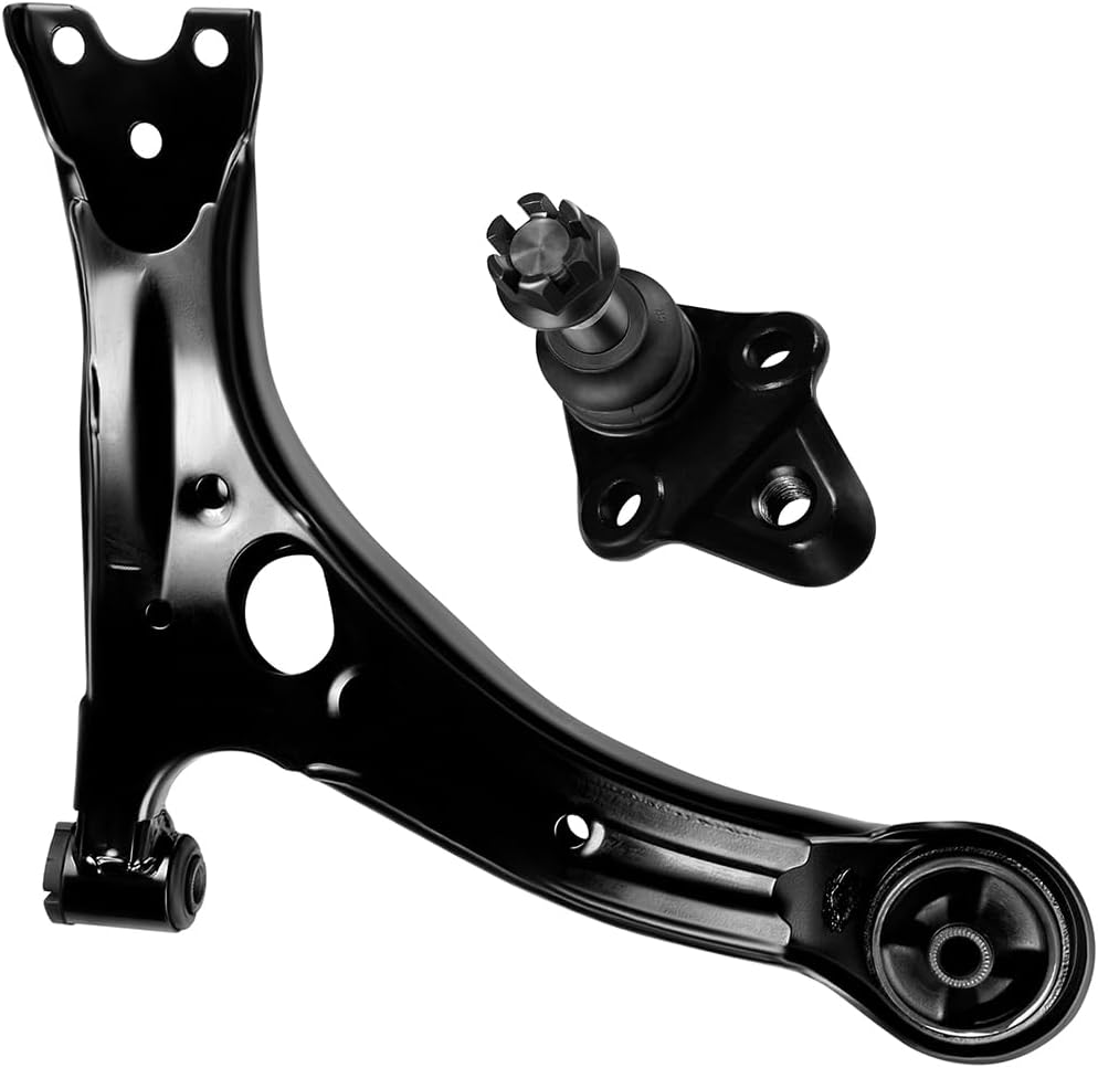 SCITOO 2pcs Front Suspension Kit Lower Ball Joint Lower Control Arm Driver Side for Pontiac Vibe 2003-2008 for Toyota Corolla 2003-2013 for Matrix 2003-2008 K90309 K640361