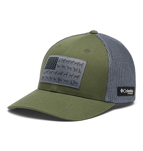 Image of Columbia Unisex PHG Game Flag Mesh Ball Cap
