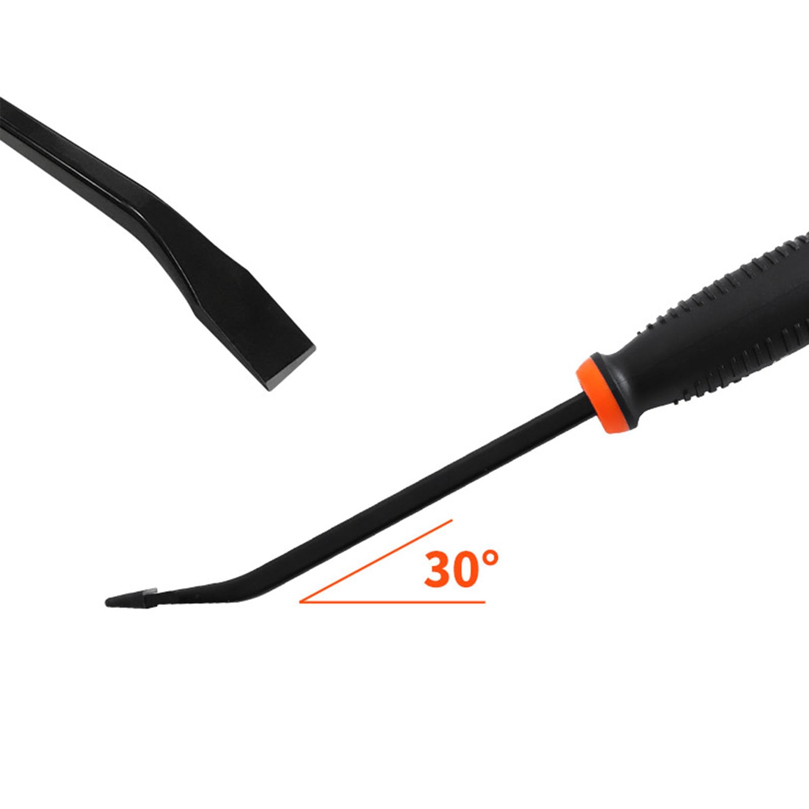 Set 4 Leve Metallo Per Demolizione Auto - Attrezzi Meccanici Antiscivolo Con Grip In Gomma - Foto 12