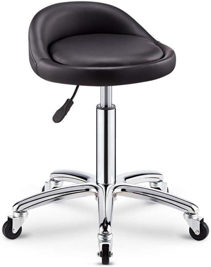 Rolling Stools with Wheels Heavy Duty Adjustable Height bar