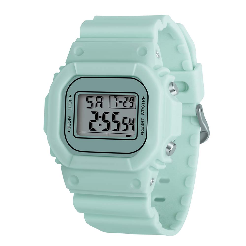 Digital Watch for Men Women Waterproof Outdoor Military Sports Timer Multifunctional Wristwatch Classic Design Easy to Set and Read Alarm Stopwatch Gift for Anniversary