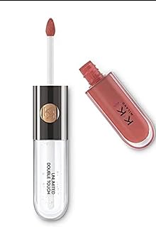 احمر شفاه سائل دبل تاتش من انليميتد مع ملمع الشفاه او مات