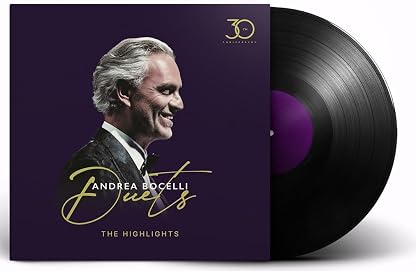 Duets - 30th Anniversary [LP] por Andrea Bocelli, capa do álbum