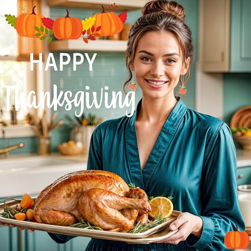 Fall Earrings Crystal Maple Leaf Earring for Women Orange Autumn Maple Leaves Thanksgiving Earrings Drop Dangle Statement Prom Party Jewelry Accessories2