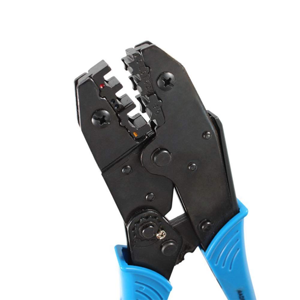Crimpadora Terminales, Herramienta para crimpar Cables, alicates para crimpar terminales, Bolsa portátil, Juego de alicates para crimpar con múltiples Abrazaderas, Pelacables
