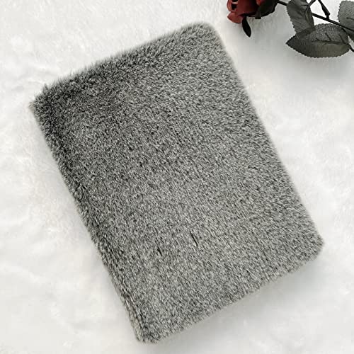 Funda peluda compatible con el nuevo iPad Mini 1/2/3/4/5, mullida felpa suave peluda, protectora de silicona para iPad Mini 5/4/3/2/1