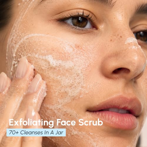 MAREE Face Exfoliator – Microdermabrasion Facial Scrub & Exfoliating Face Wash for Women – Collagen & Glycolic Acid – Gentle Scrub and Exfoliant – Men Exfoliating Scrubber – Exfoliante Facial Cleanser - Image 3
