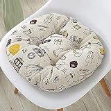 WYBW Lot de 2 coussins de chaise de jardin simples et élégants - Coussin de dossier inclinable pour chaise de bureau et à la maison - Mousse douce - Paris/42 x 42 cm