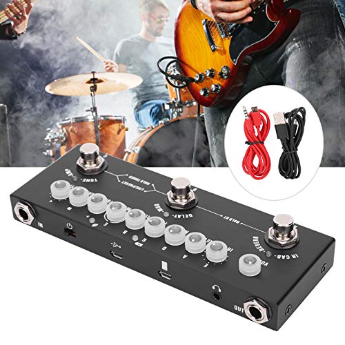 Keenso pédale d’effet de Guitare, 3 Effets Guitare électrique Multi Effets pédale Reverb Delay Chorus Phaser Guitare… - Les Beatles, Paul McCartney, John Lennon, RIngo Starr, George Harrison Keenso pédale d'effet de Guitare, 3 Effets Guitare électrique Multi Effets pédale Reverb Delay Chorus Phaser Guitare… – Image 8