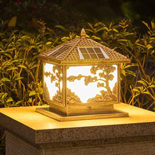 Lampe de poste moderne IP65 en verre de qualité supérieure pour façade - 3