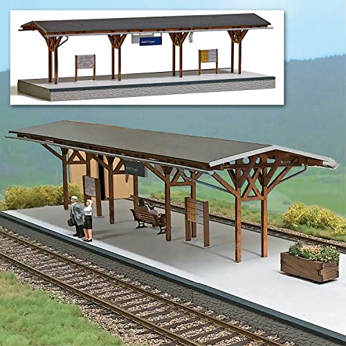Busch Bahnsteig Adorf 0 quai de gare miniature échelle 1/45 pour modélisme ferroviaire