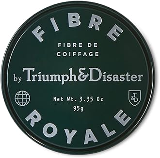 Fibre Royale Hair Styling Wax | Strong Hold Pomade for Thick Hair - Natural Finish for Men & Women, 95g