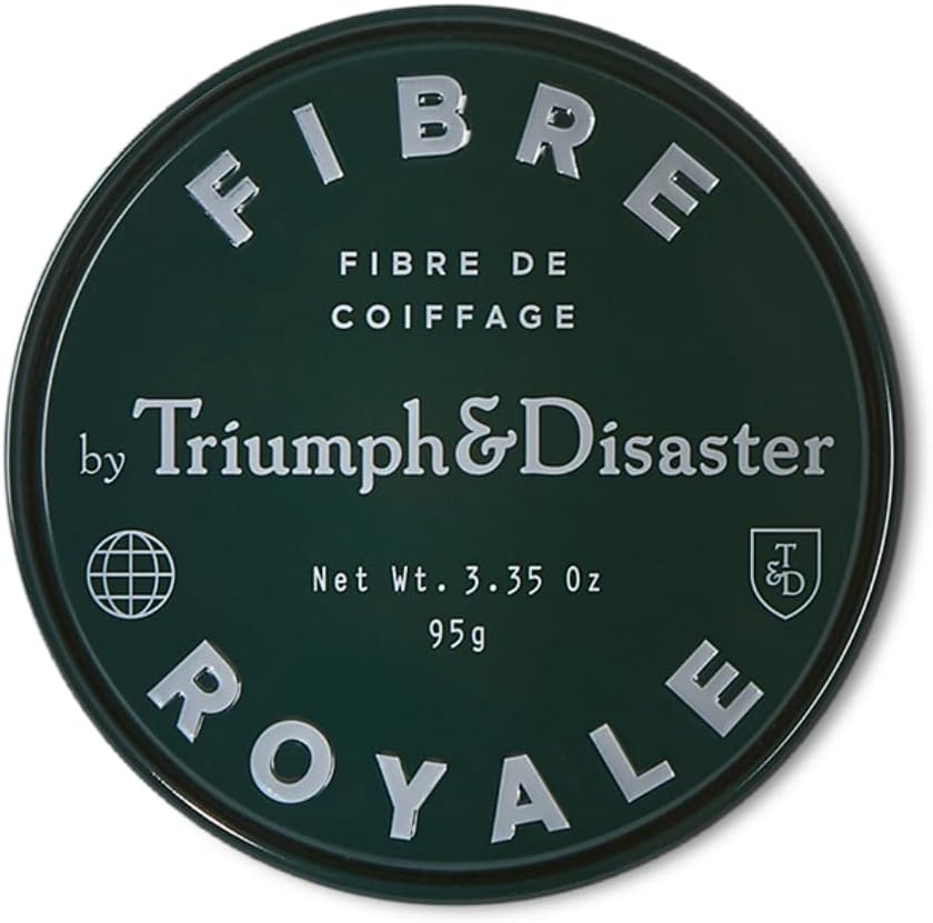 Fibre Royale Hair Styling Wax | Strong Hold Pomade for Thick Hair - Natural Finish for Men & Women, 95g