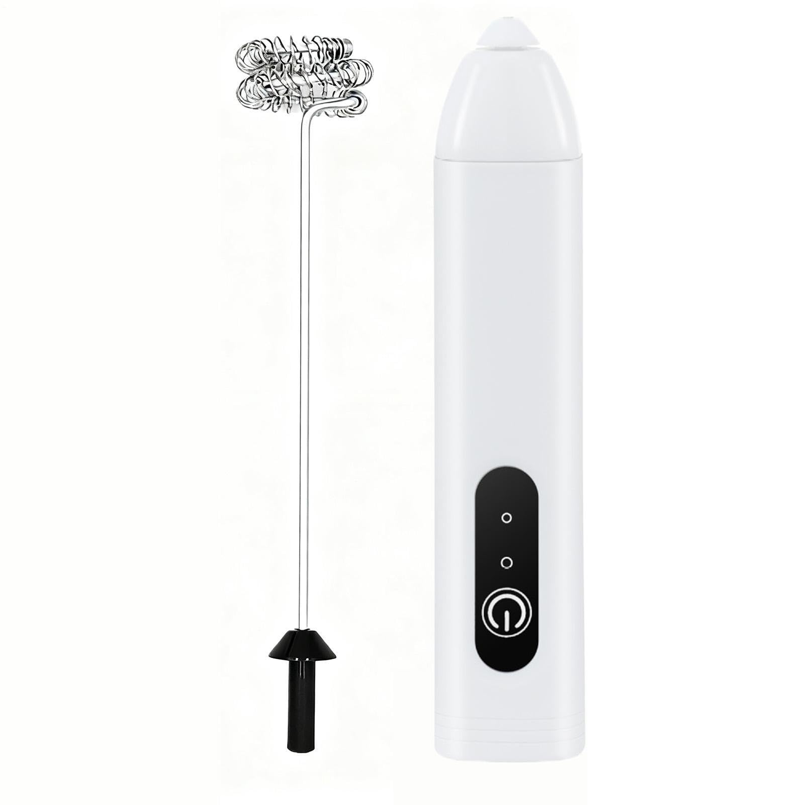 Drink Frother Handheld Rechargeable Foam Stirrer Whisk