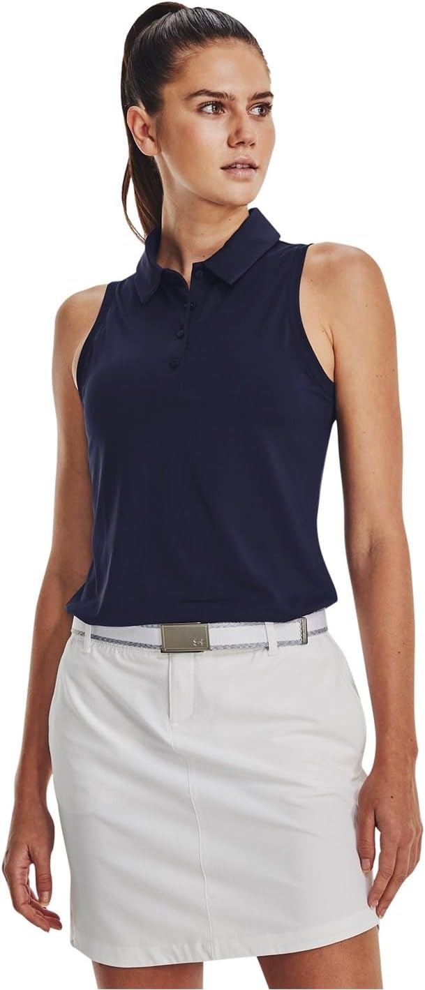Under Armour Womens Zinger Sleeveless Golf Polo