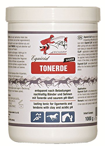 SCHOPF 301121 Equicid - Bálsamo para Caballos sobre Base de tóner, relajación para tendones estresados, 1 L