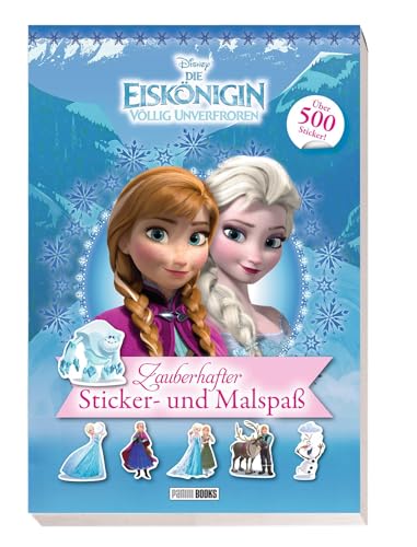 Disney Die Eiskönigin: Zauberhafter Sticker- und Malspaß: über 500...
