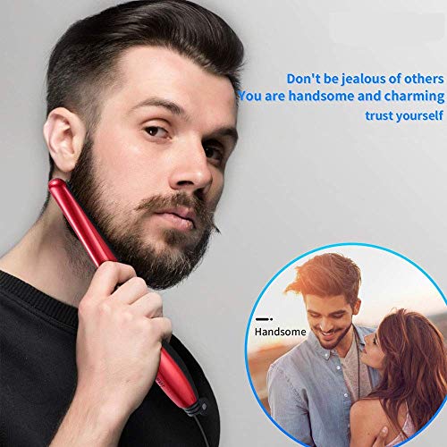Image of UCRAVO Ultra Quality Electric Beard Straightener Quick Hair Styler for Men Hair Comb Massage Beard Comb Multifunctional Curly Hair Straightening Comb Curler(Multi)