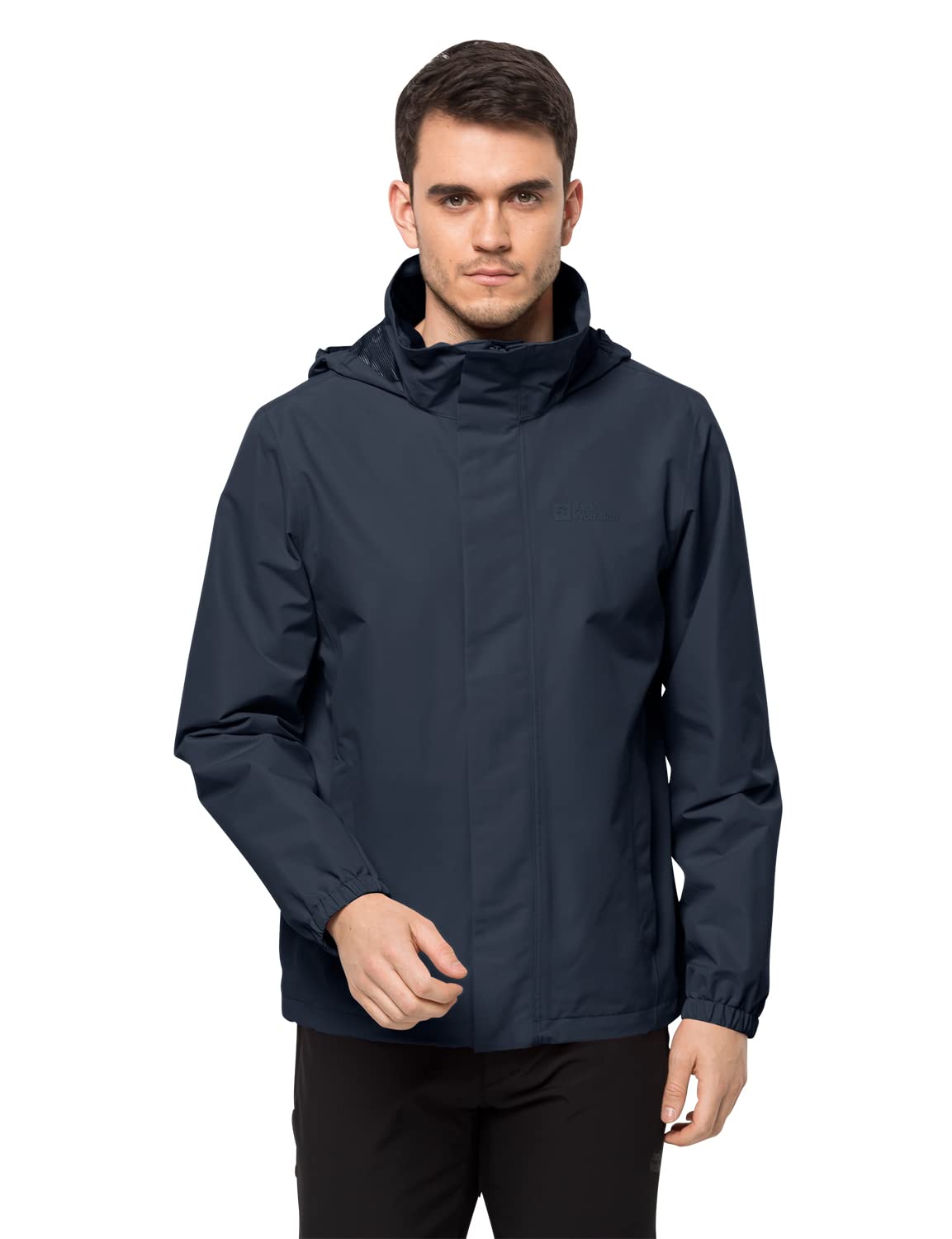 Jack Wolfskin Men's Stormy Point 2L Jacket, Night Blue, XL