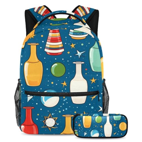 Sac à dos Bowling Planet 37 pour le collège et les loisirs