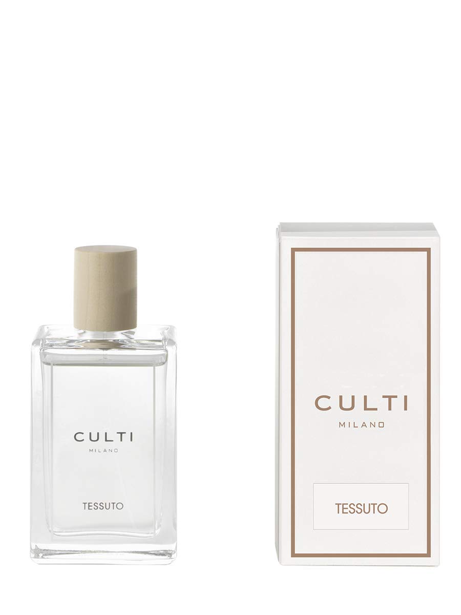 Culti - Ambientador en spray de 100 ml Milano - Fragancia tejida, hojas de Cassis y almizcle. Difusor para el hogar.