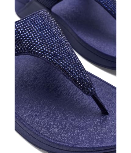 Image of FitFlop Women's Rumba Beaded Toe-Post Sandals