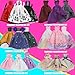 ZTWEDEN Doll Dress Set with Handmade Doll Clothes Wedding Party Dresses Gown Includes Gloves for 11.5 Inch Girl Doll（6 Styles）