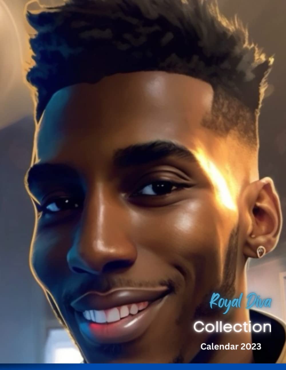 Royal Diva Navy and Gold Collection Calendar