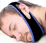 BANCROFT Polycotton Anti Snoring Chin Strap Best Stop | Snoring Device | Adjustable Snore | Reduction Belt Sleep | Aids Chin Strips | New Anti-Snoring Belt | For Men Women Snoring Solution