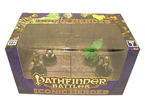 Pathfinder Battles Iconic Heroes Box Set 7 WizKids miniatures JDR fantastique