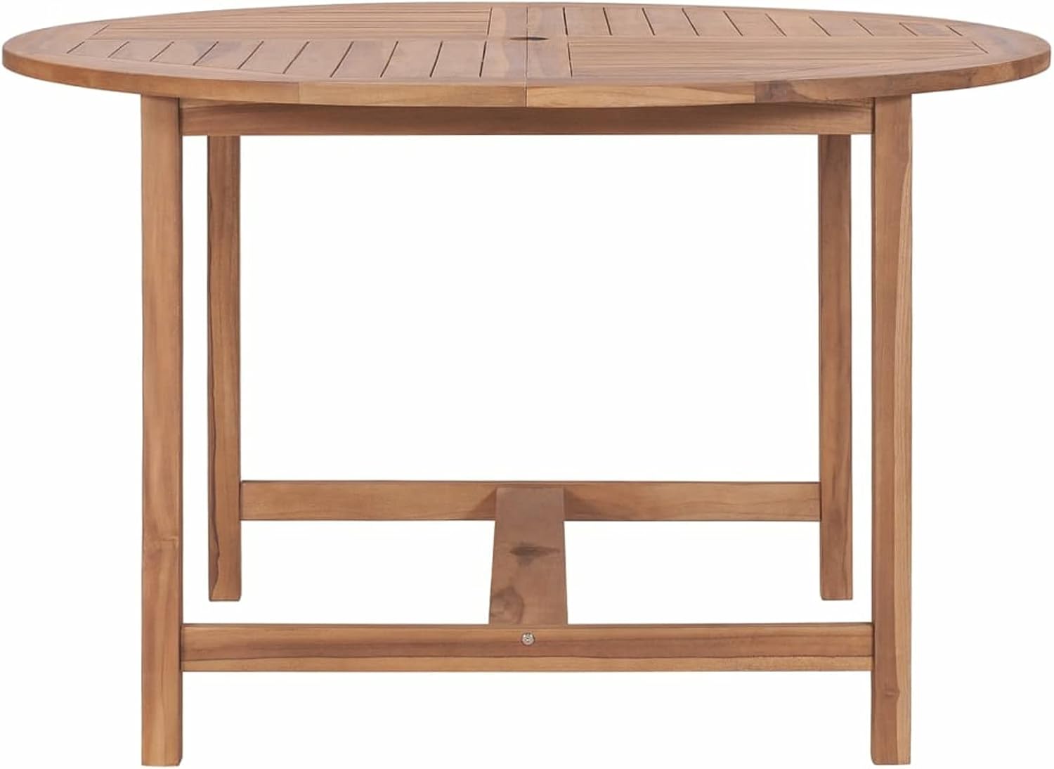 Tidyard Dining Table Wooden Round Dining Table Garden Patio Table