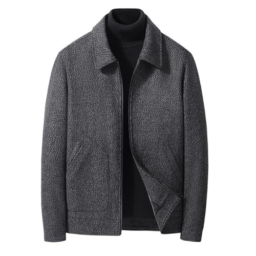 Manteau en laine pour hommes de mi-saison et veste élégante d'automne