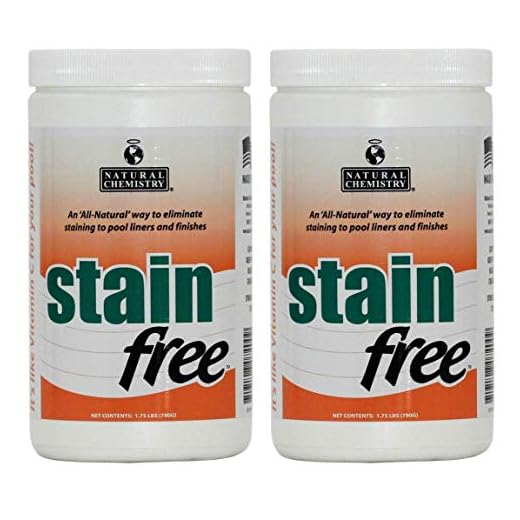 Pool Stain Solution with Citric Acid