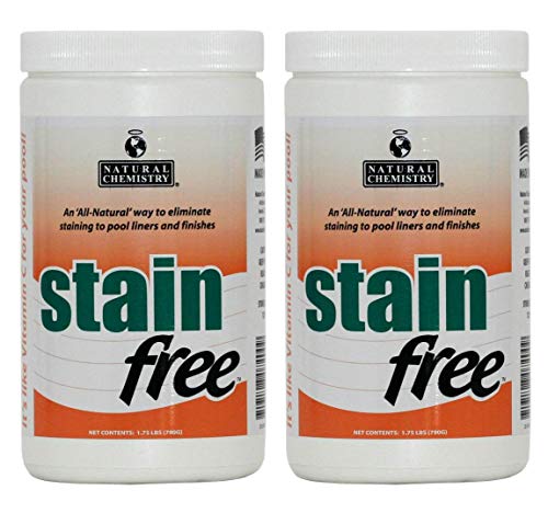 Natural Chemistry 2 07400 Swimming Pool Spa STAINfree Remover - 1.75 lbs Each