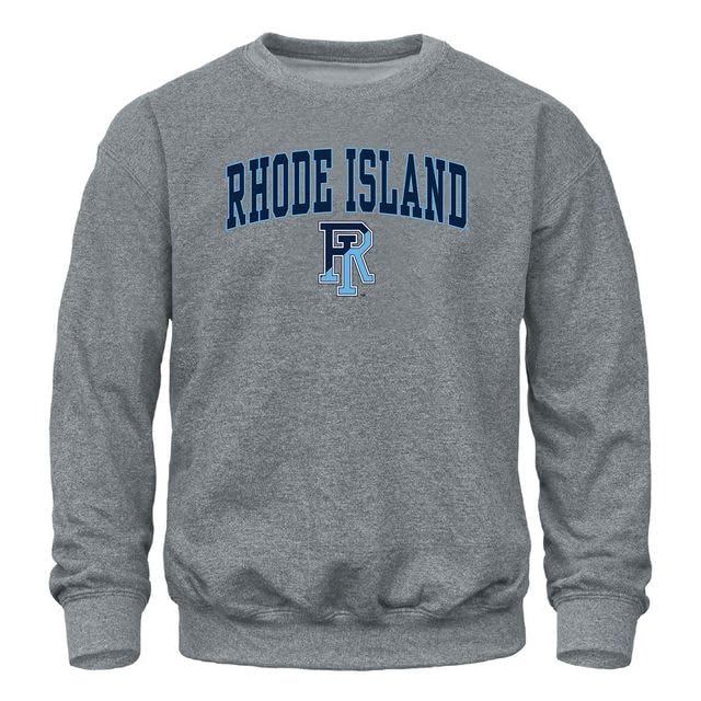 Barnesmith University of Rhode Island URI Rams Adult Unisex Crewneck Sweatshirt Spirit Charcoal Grey XX-Large