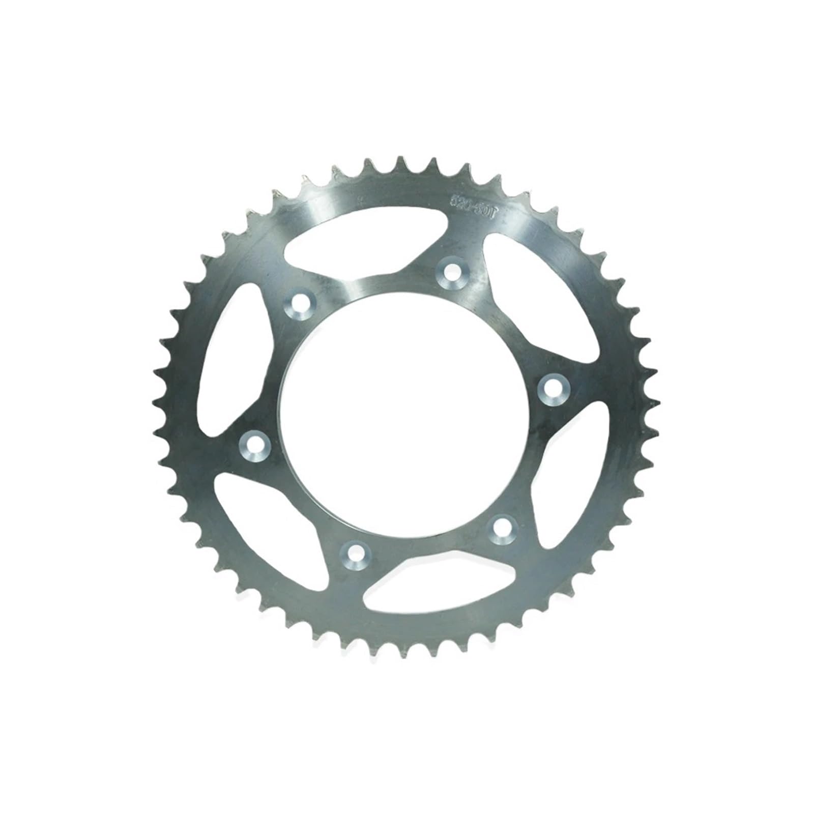 EJUOYO Chain Sprocket Fit For CR125 CRF230L CRM250 CRF450R XR Rear Sprockets 520 Chain 41T 45T 47T 50T 52T Steel Sprocket Cog(50T)