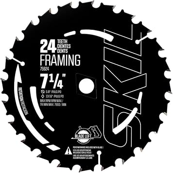 SKIL 75924 7-1/4 24-Tooth Circular Saw Blade