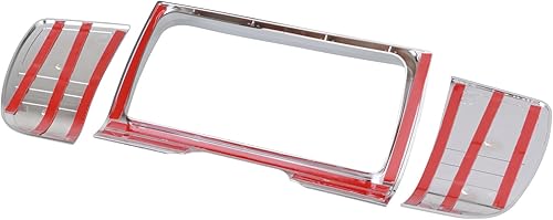 Miniatura 3 de Medidores estéreo de tres líneas cromados compatibles con Harley Touring Street Electra Tri Glide Ultra Limited 2014-2023