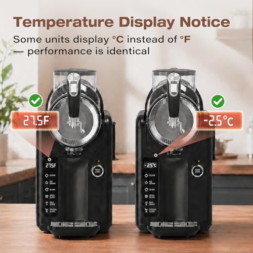 SYINTAO Slushie Machine for Home No Ice Needed Soft Serve Cream Maker - image 9