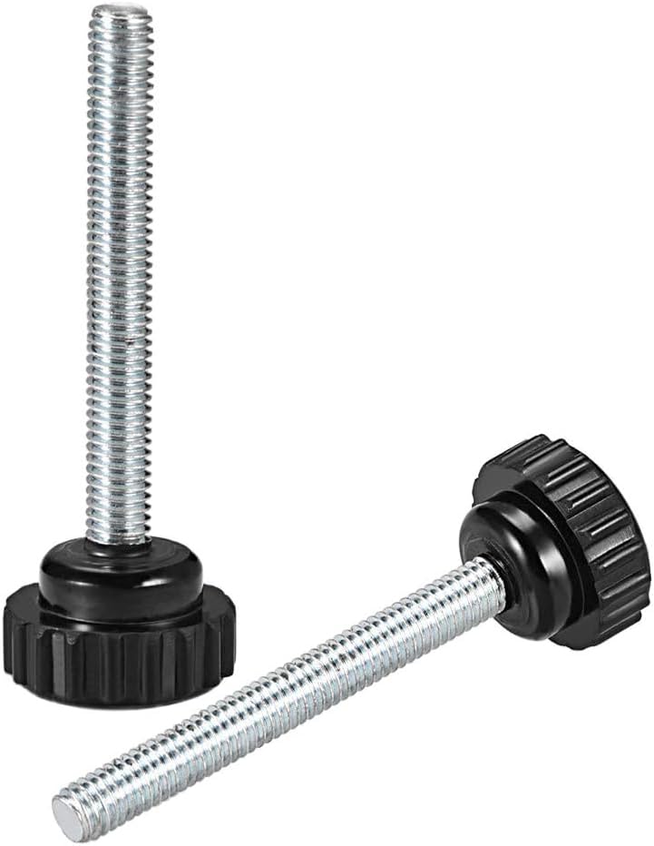 MACHSWON Knurled Clamping Knobs Saw Drill Press Lathe and Routing Jigs Packaging Machinery Printing Equipment Hand Clamping Handle Bolt Hand Knob Screw Replacement Parts M6 x 50mm 10pcs - Image 3