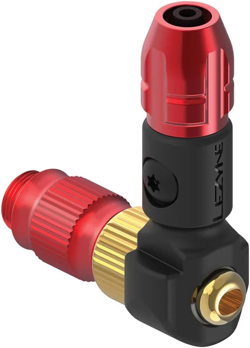 LEZYNE accessory abs1 pro upgrade connection for floor pumps red