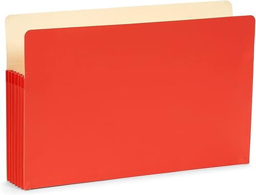 Miniatura 5 de Blue Summit - Carpetas legales expandibles para documentos voluminosos, tamaño legal, expansión de 5 pulgadas, colores surtidos, 10 bolsillos para