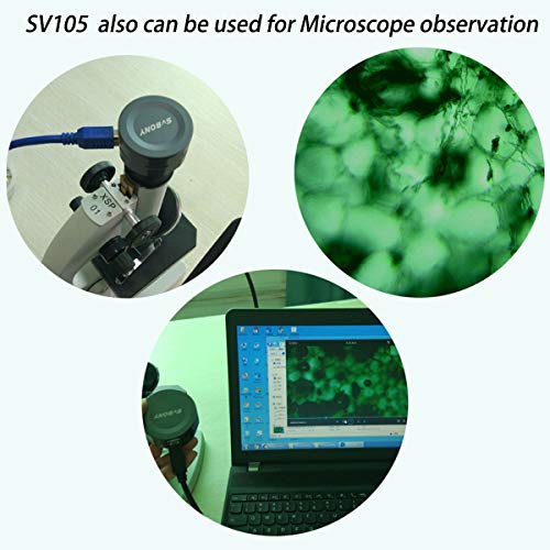 Svbony SV105 Telescope Camera 1.25 Inches, Digital Color Astronomy Camera with USB2.0, Electronic Telescope Eyepiece for Beginners Planetary Lunar Svbony SV105 Telescope Camera 1.25 Inches, Digital Color Astronomy Camera with USB2.0, Electronic Telescope Eyepiece for Beginners Planetary Lunar