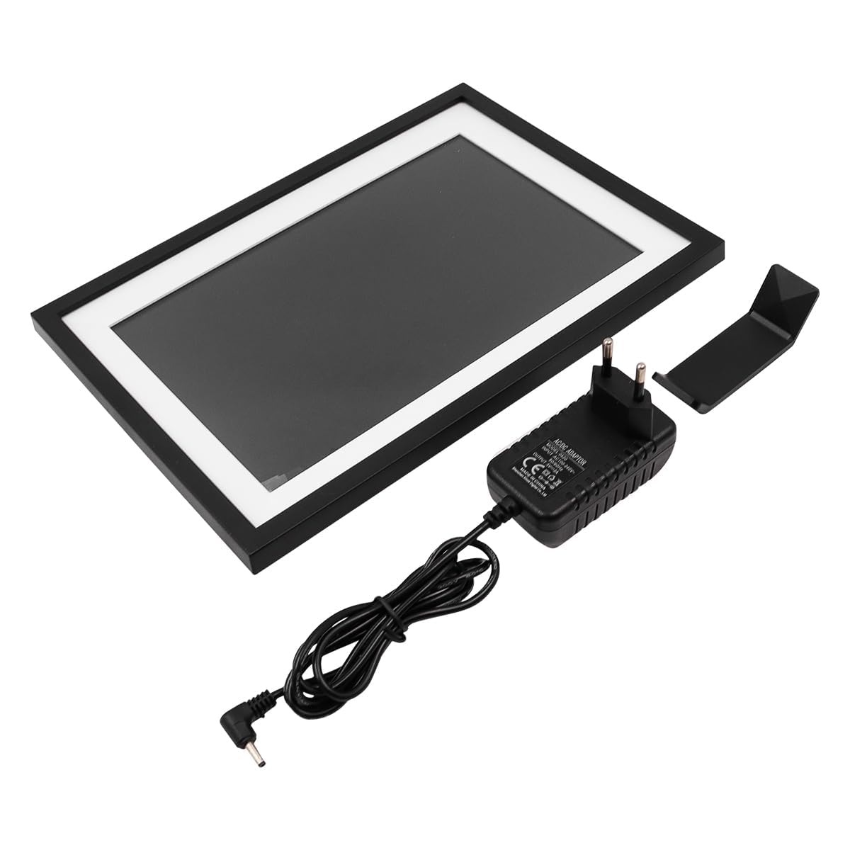 Cornice per foto digitale WiFi da 10,1 pollici, memoria da 16 GB, cornice digitale 1280x800 IPS, touchscreen, rotazione automatica, configurazione semplice per condividere foto e video